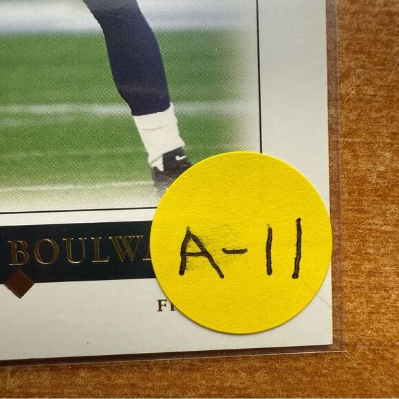 Topps Michael Boulware Seahawks Card - Blue and White - Picture 3 of 3